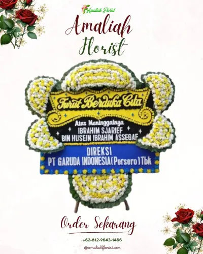 Papan Bunga Duka di Sabungan Jae