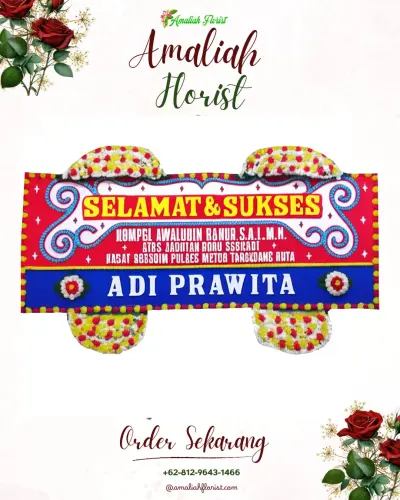 Karangan Bunga Ucapan Selamat di Sabungan Jae